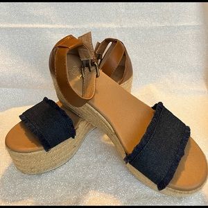 Cute BRASH Platform Espadrille Sandals